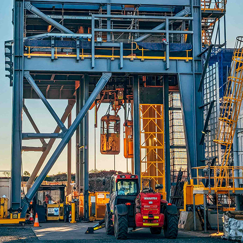 Project Image - Tanami Mine - Headframe Construction